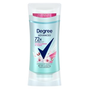 Advanced Antiperspirant Deodorant 72-Hour Sweat & Odor Protection White Flowers & Lychee Antiperspirant for Women with MotionSense Technology 2.6 oz