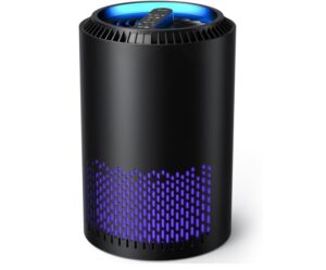 Air Purifiers for Home, HEPA Air Purifiers Air Cleaner For Smoke Pollen Dander Hair Smell Portable Air Purifier with Sleep Mode Speed Control For Bedroom Office Living Room