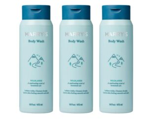 Men's Body Wash Shower Gel - Wildlands, 16 Fl Oz (Pack of 3)