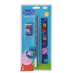 PEPPA PIG STATIONERY SET 4PC